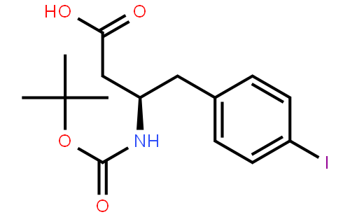 Boc-(R)-3-Amino-4-(4-iodophenyl)-butyric acid