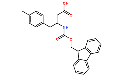 (R)-N-芴甲氧羰基-3-氨基-4-(4-甲基苯基)丁酸