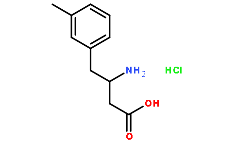 (R)-3-氨基-4-(3-甲基苯基)丁酸盐酸盐