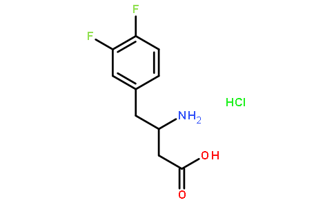 (R)-3-Amino-4-(3,4-difluoro-phenyl)-butyric acid.HCl