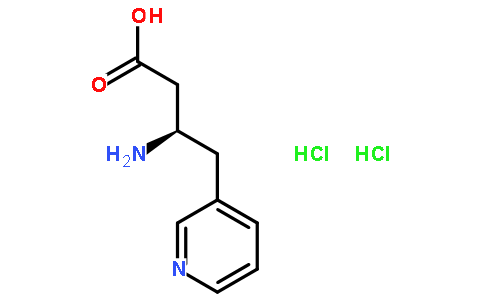 (R)-3-氨基-4-(3-吡啶基)丁酸二盐酸盐