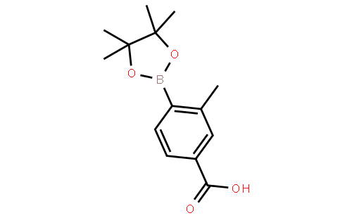 3-甲基-4-(4,4,5,5-四甲基-1,3,2-二氧杂环戊硼烷-2-基)苯甲酸