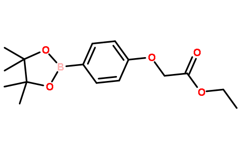 Ethyl 2-(4-(4,4,5,5-tetramethyl-1,3,2-dioxaborolan-2-yl)phenoxy)acetate