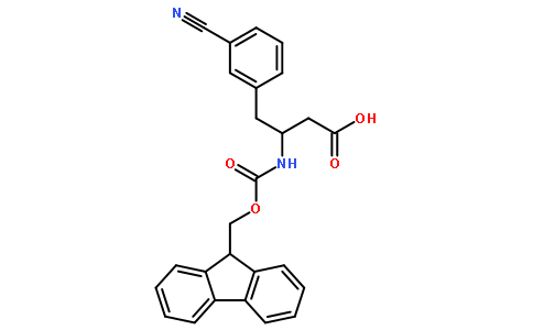 Fmoc-(S)-3-Amino-4-(3-cyanophenyl)-butyric acid