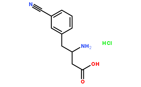 (S)-3-Amino-4-(3-cyano-phenyl)-butyric acid.HCl