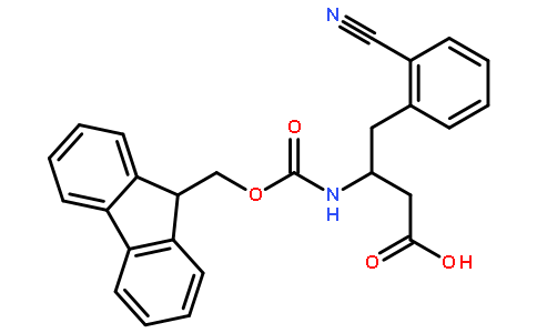 Fmoc-(S)-3-Amino-4-(2-cyanophenyl)-butyric acid