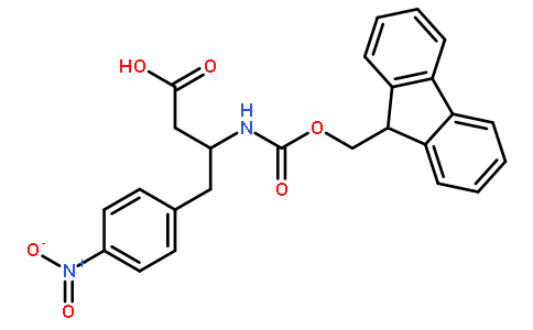 Fmoc-(S)-3-氨基-4-(4-硝基苯基)丁酸