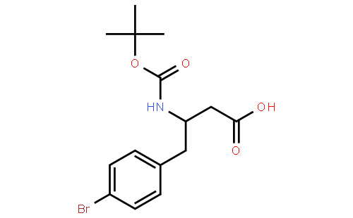 (S)-N-叔丁氧羰基-3-氨基-4-(4-溴苯基)丁酸