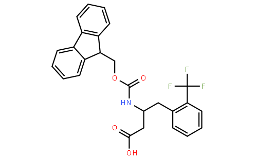 Fmoc-(S)-3-Amino-4-(2-trifluoromethylphenyl)-butyric acid
