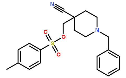 (1-Benzyl-4-cyanopiperidin-4-yl)methyl 4-methylbenzenesulfonate