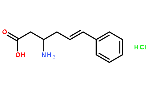 (S)- 3-Amino-(6-phenyl)-5-hexenoic acid.HCl