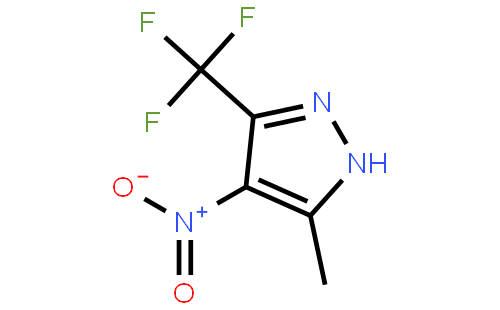 5-Methyl-4-nitro-3-(trifluoromethyl)-1H-pyrazole