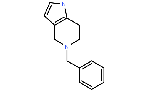 1H-Pyrrolo[3,2-c]pyridine, 4,5,6,7-tetrahydro-5-(phenylmethyl)-