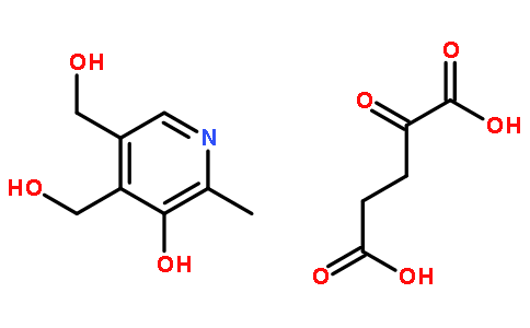 (5-Hydroxy-6-methylpyridine-3,4-diyl)dimethanol 2-oxopentanedioate