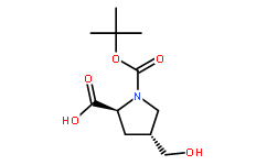 (2S,4R)-1-(tert-butoxycarbonyl)-4-(hydroxymethyl)pyrrolidine-2-carboxylic acid