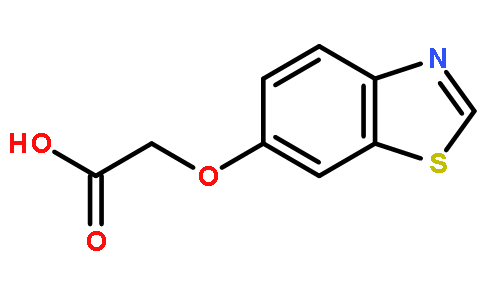 Acetic acid,2-(6-benzothiazolyloxy)-