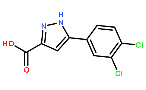 5-(3,4-Dichlorophenyl)-1H-pyrazole-3-carboxylic acid