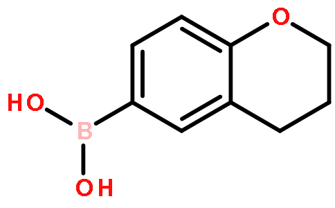 3,4-dihydro-2H-1-benzopyran-6-ylboranediol
