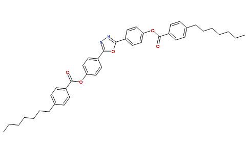 (1,3,4-Oxadiazole-2,5-diyl)bis(4,1-phenylene) bis(4-heptylbenzoate)