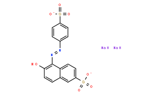 1-(对-磺苯基偶氮)-2-萘酚-6-磺酸二钠盐