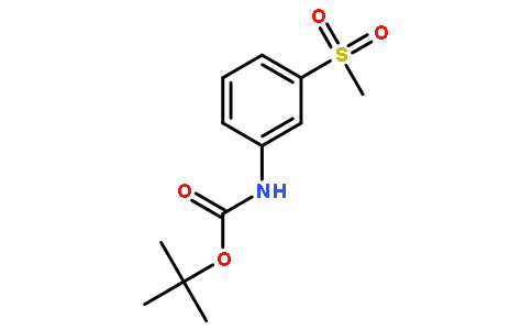 tert-Butyl (3-(methylsulfonyl)phenyl)carbamate