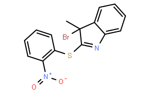 3-溴-3-甲基-2-(2-硝苯巯基)-3H-吲哚
