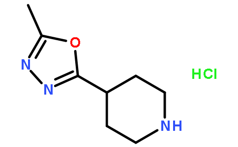 2-Methyl-5-(piperidin-4-yl)-1,3,4-oxadiazole hydrochloride