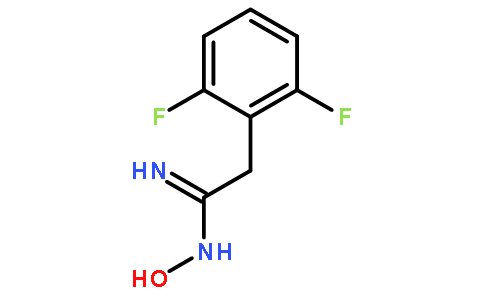 BENZENEETHANIMIDAMIDE,2,6-DIFLUORO-N-HYDROXY-