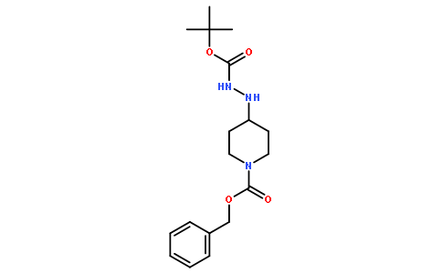 BENZYL 4-(2-(TERT-BUTOXYCARBONYL)HYDRAZINYL)PIPERIDINE-1-CARBOXYLATE