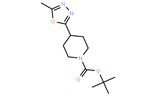 1-Boc-4-(5-Methyl-1,3,4-oxadiazol-2-yl)piperidine