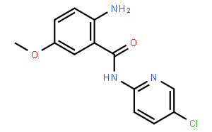 N-(5-氯-2-吡啶)-5-甲氧基-2-氨基苯甲酰胺