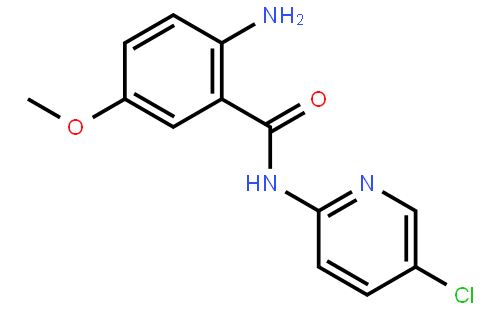 2-氨基-N-（5-氯-2-吡啶基）-5-甲氧基苯甲酰胺
