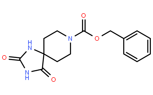 2,4-二氧代-1,3,8-三氮杂螺[4,5]癸烷-8-甲酸苄酯
