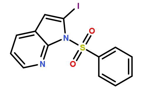 2-Iodo-1-(phenylsulfonyl)-1H-pyrrolo[2,3-b]pyridine