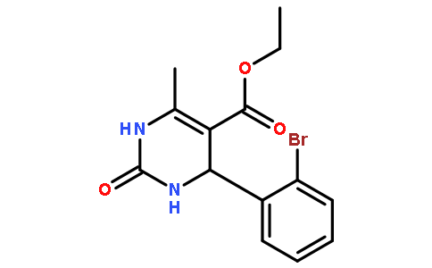 Ethyl 4-(2-bromophenyl)-6-methyl-2-oxo-1,2,3,4-tetrahydropyrimidine-5-carboxylate