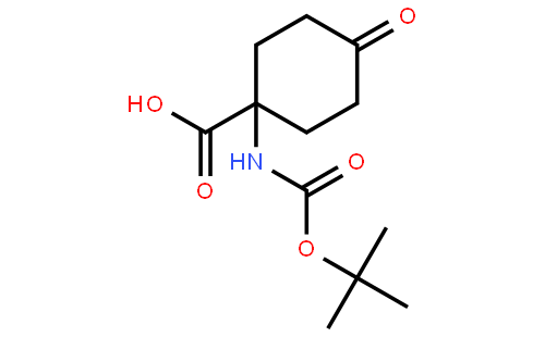 1-(BOC-amino)-4-oxocyclohexanecarboxylic acid