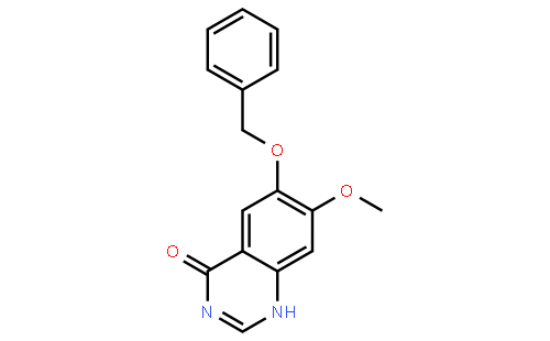 6-苄氧基-7-甲氧基喹唑啉-4-酮