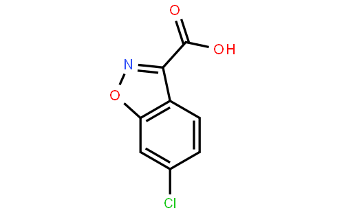 6-Chlorobenzo[d]isoxazole-3-carboxylic acid