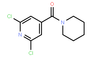 (2,6-二氯-4-吡啶)(哌啶)甲酮