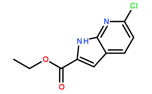 Ethyl 6-chloro-1H-pyrrolo[2,3-b]pyridine-2-carboxylate