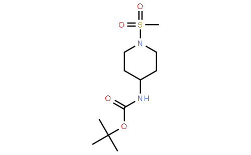 tert-Butyl (1-(methylsulfonyl)piperidin-4-yl)carbamate