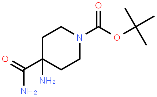 tert-Butyl 4-amino-4-carbamoylpiperidine-1-carboxylate