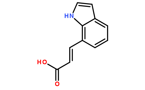 3-(1H-indol-7-yl)acrylic acid