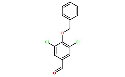 3,5-dichloro-4-phenylmethoxybenzaldehyde