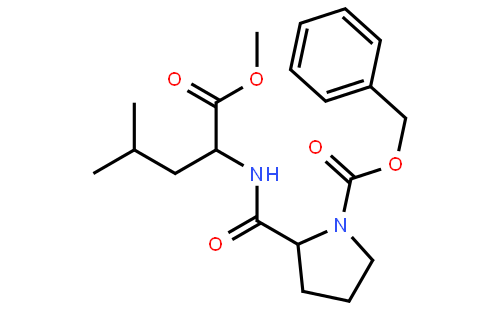 (S)-Benzyl 2-(((S)-1-methoxy-4-methyl-1-oxopentan-2-yl)carbamoyl)pyrrolidine-1-carboxylate