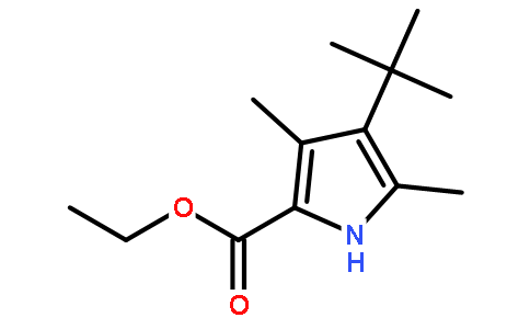 4-TERT-BUTYL-3,5-DIMETHYL-1H-PYRROLE-2-CARBOXYLIC ACID ETHYL ESTER