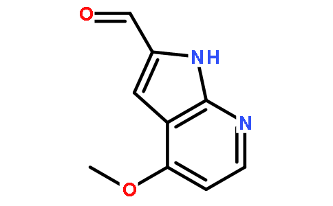 1H-Pyrrolo[2,3-b]pyridine-2-carboxaldehyde, 4-methoxy-