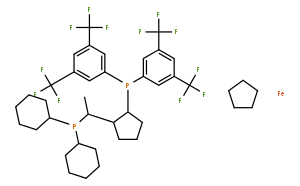 (R)-(-)-1-{(S)-2-[Bis(3,5-di-trifluoromethylphenyl)phosphino]ferrocenyl}ethyldicyclohexylphosphine, min. 97%