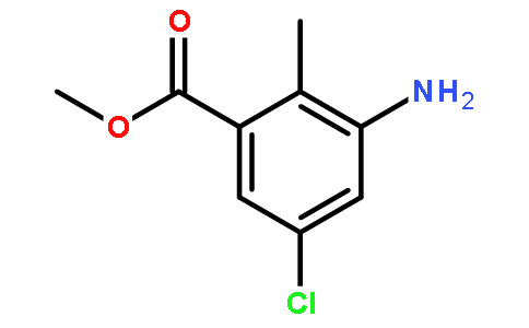 Methyl 3-amino-5-chloro-2-methylbenzoate