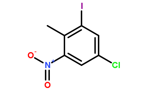 Benzene,5-chloro-1-iodo-2-Methyl-3-nitro-